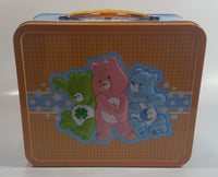 2010 Care Bears Cartoon Characters Embossed Tin Metal Lunch Box