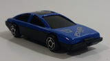 Unknown Brand Blue Police Cop "Super" Blue Die Cast Toy Car Vehicle Made in China