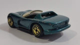 1995 Hot Wheels Gold Medal Speed Dodge Viper RT/10 Dark Metalflake Green Die Cast Toy Dream Sports Car Vehicle