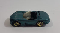 1995 Hot Wheels Gold Medal Speed Dodge Viper RT/10 Dark Metalflake Green Die Cast Toy Dream Sports Car Vehicle