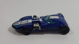 2018 Hot Wheels Exotics Twin Mill Metalflake Blue Die Cast Toy Car Vehicle