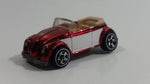 2006 Hot Wheels Classics Series 2 Volkswagen Beetle Convertible Spectraflame Red Die Cast Toy Car Vehicle