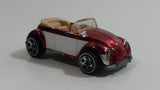 2006 Hot Wheels Classics Series 2 Volkswagen Beetle Convertible Spectraflame Red Die Cast Toy Car Vehicle