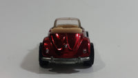 2006 Hot Wheels Classics Series 2 Volkswagen Beetle Convertible Spectraflame Red Die Cast Toy Car Vehicle