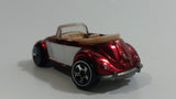 2006 Hot Wheels Classics Series 2 Volkswagen Beetle Convertible Spectraflame Red Die Cast Toy Car Vehicle