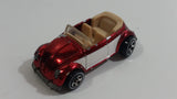 2006 Hot Wheels Classics Series 2 Volkswagen Beetle Convertible Spectraflame Red Die Cast Toy Car Vehicle