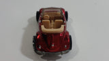 2006 Hot Wheels Classics Series 2 Volkswagen Beetle Convertible Spectraflame Red Die Cast Toy Car Vehicle