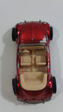 2006 Hot Wheels Classics Series 2 Volkswagen Beetle Convertible Spectraflame Red Die Cast Toy Car Vehicle