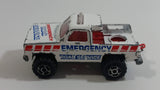 Majorette No. 228 Depanneuse Tow Truck 24HR Service  Emergency Road Service White Die Cast Toy Car Vehicle