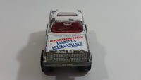 Majorette No. 228 Depanneuse Tow Truck 24HR Service  Emergency Road Service White Die Cast Toy Car Vehicle