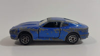 Majorette No. 229 Aston Martin DB7 Blue Die Cast Toy Car Vehicle with Opening Doors