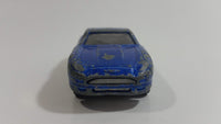 Majorette No. 229 Aston Martin DB7 Blue Die Cast Toy Car Vehicle with Opening Doors