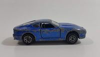 Majorette No. 229 Aston Martin DB7 Blue Die Cast Toy Car Vehicle with Opening Doors