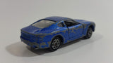 Majorette No. 229 Aston Martin DB7 Blue Die Cast Toy Car Vehicle with Opening Doors