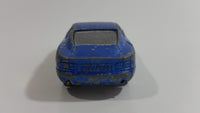 Majorette No. 229 Aston Martin DB7 Blue Die Cast Toy Car Vehicle with Opening Doors