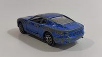 Majorette No. 229 Aston Martin DB7 Blue Die Cast Toy Car Vehicle with Opening Doors