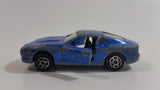 Majorette No. 229 Aston Martin DB7 Blue Die Cast Toy Car Vehicle with Opening Doors