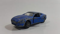 Majorette No. 229 Aston Martin DB7 Blue Die Cast Toy Car Vehicle with Opening Doors