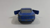 Majorette No. 229 Aston Martin DB7 Blue Die Cast Toy Car Vehicle with Opening Doors