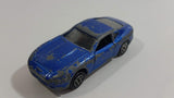 Majorette No. 229 Aston Martin DB7 Blue Die Cast Toy Car Vehicle with Opening Doors