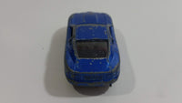 Majorette No. 229 Aston Martin DB7 Blue Die Cast Toy Car Vehicle with Opening Doors