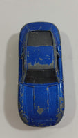 Majorette No. 229 Aston Martin DB7 Blue Die Cast Toy Car Vehicle with Opening Doors