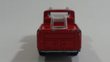 Vintage Majorette Pompier Fire Ladder Truck No. 207 Red 1/100 Scale Die Cast Toy Car Firefighting Rescue Emergency Vehicle