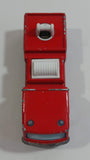 Vintage Majorette Pompier Fire Ladder Truck No. 207 Red 1/100 Scale Die Cast Toy Car Firefighting Rescue Emergency Vehicle