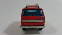 Siku Eurobuilt No. 1331 VW Transporter Van Feuerwehr 112 Fire Fighter Red 1/55 Scale Die Cast Toy Car Rescue Emergency Vehicle with Opening Hatch Door