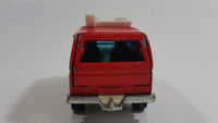 Siku Eurobuilt No. 1331 VW Transporter Van Feuerwehr 112 Fire Fighter Red 1/55 Scale Die Cast Toy Car Rescue Emergency Vehicle with Opening Hatch Door