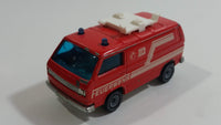 Siku Eurobuilt No. 1331 VW Transporter Van Feuerwehr 112 Fire Fighter Red 1/55 Scale Die Cast Toy Car Rescue Emergency Vehicle with Opening Hatch Door