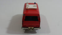 Siku Eurobuilt No. 1331 VW Transporter Van Feuerwehr 112 Fire Fighter Red 1/55 Scale Die Cast Toy Car Rescue Emergency Vehicle with Opening Hatch Door