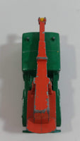 Vintage 1965 Matchbox Series Lesney Products 8 Wheel Crane Truck No. 30 Green Die Cast Toy Car Vehicle Made in England