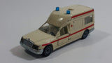 Siku No. 1630 Mercedes-Benz 260 Binz Ambulance Cream White Die Cast Toy Car Rescue Emergency Vehicle with Opening Doors