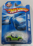 2008 Hot Wheels Stars 40 Years 1958-2008 Meyers Manx Bright Green Die Cast Toy Car Vehicle - New in Package Sealed