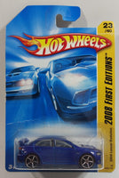 2008 Hot Wheels 2008 First Editions 2008 Lancer Evolution Blue Die Cast Toy Car Vehicle - New in Package Sealed