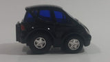 Welly No. 2711 Q Collection Mercedes-Benz A-Class Black Pullback Friction Motorized Die Cast Toy Car Vehicle