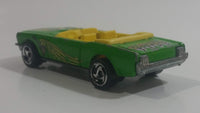 2000 Hot Wheels '65 Mustang Convertible Classic Rock Lime Green Die Cast Toy Car Vehicle