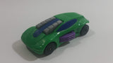 1994 Hot Wheels Twin Engine Green Plastic Body Die Cast Toy Car Vehicle McDonald's Happy Meal