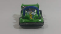 2014 Hot Wheels Race Track Aces Let's Go Bright Green Die Cast Toy Car Go Kart Vehicle