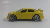 MotorMax 1/64 Scale 6143-6 Yellow Die Cast Toy Car Vehicle