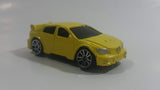 MotorMax 1/64 Scale 6143-6 Yellow Die Cast Toy Car Vehicle