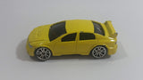 MotorMax 1/64 Scale 6143-6 Yellow Die Cast Toy Car Vehicle