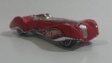 2001 Hot Wheels Logo Motive Phantastique Enamel Red Die Cast Toy Car Vehicle