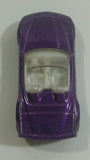 2010 Hot Wheels Corvette C6 Convertible Metallic Purple Die Cast Toy Car Vehicle