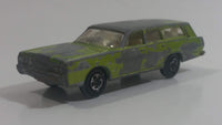 Vintage 1971 Lesney Products Matchbox Superfast No. 55 & No. 73 Mercury Commuter Station Wagon Lime Green Die Cast Toy Car Vehicle