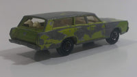 Vintage 1971 Lesney Products Matchbox Superfast No. 55 & No. 73 Mercury Commuter Station Wagon Lime Green Die Cast Toy Car Vehicle