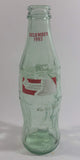 December 1993 Coca-Cola Classic Commemorative Santa Claus Christmas Themed 7 1/2" Tall 8 Fl oz. 237mL Glass Soda Pop Bottle