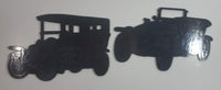 Retro 1968 Invicta Plastic Antique Classic Car Wall Decor 1909 Rolls Royce Silver Ghost & 1906 Renault