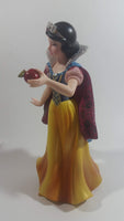 Disney Enesco Showcase Coutre de Force Snow White Holding an Apple 8" Tall Heavy Resin Figurine